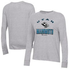 Utah Mammoth Champion Women's Core Long Sleeve T-Shirt - Gray - NHL