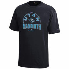 Utah Mammoth Champion Youth Jersey T-Shirt - Black - NHL