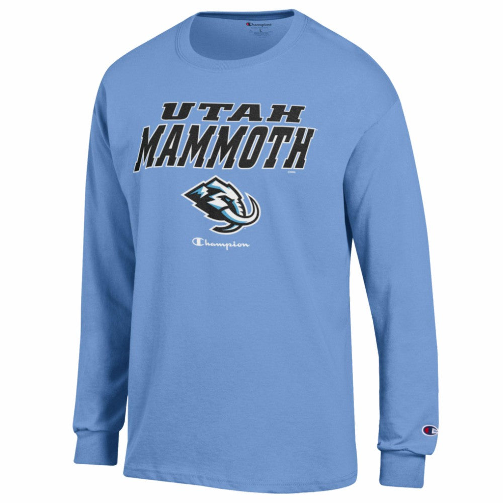 Utah Mammoth Champion Jersey Long Sleeve T-Shirt - Blue - NHL