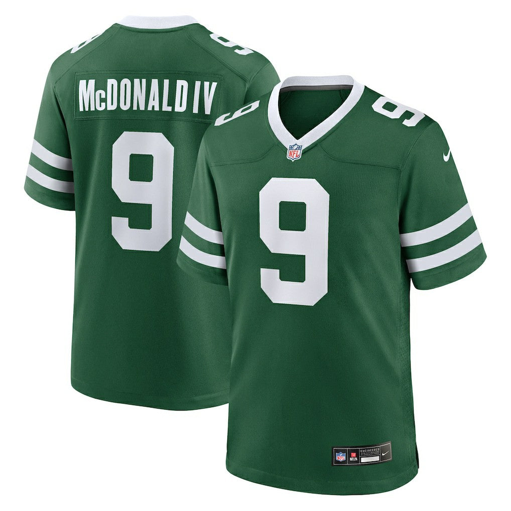 Will McDonald IV New York Jets Team Game Jersey Legacy Green | Nike for Sale