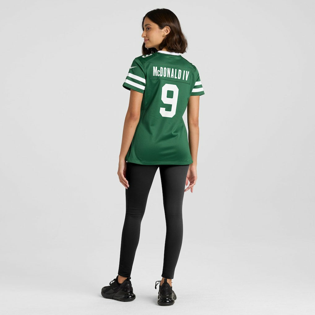Will McDonald IV New York Jets Women's Team Game Jersey Legacy Green | Nike for Sale