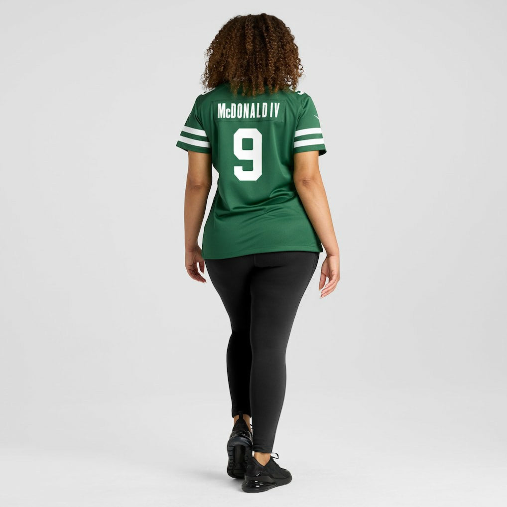 Will McDonald IV New York Jets Women's Team Game Jersey Legacy Green | Nike for Sale