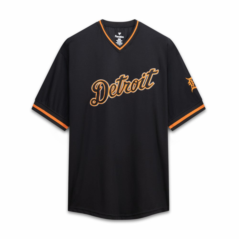 Detroit Tigers Fanatics Big & Tall Pop Texture V-Neck T-Shirt - MLB