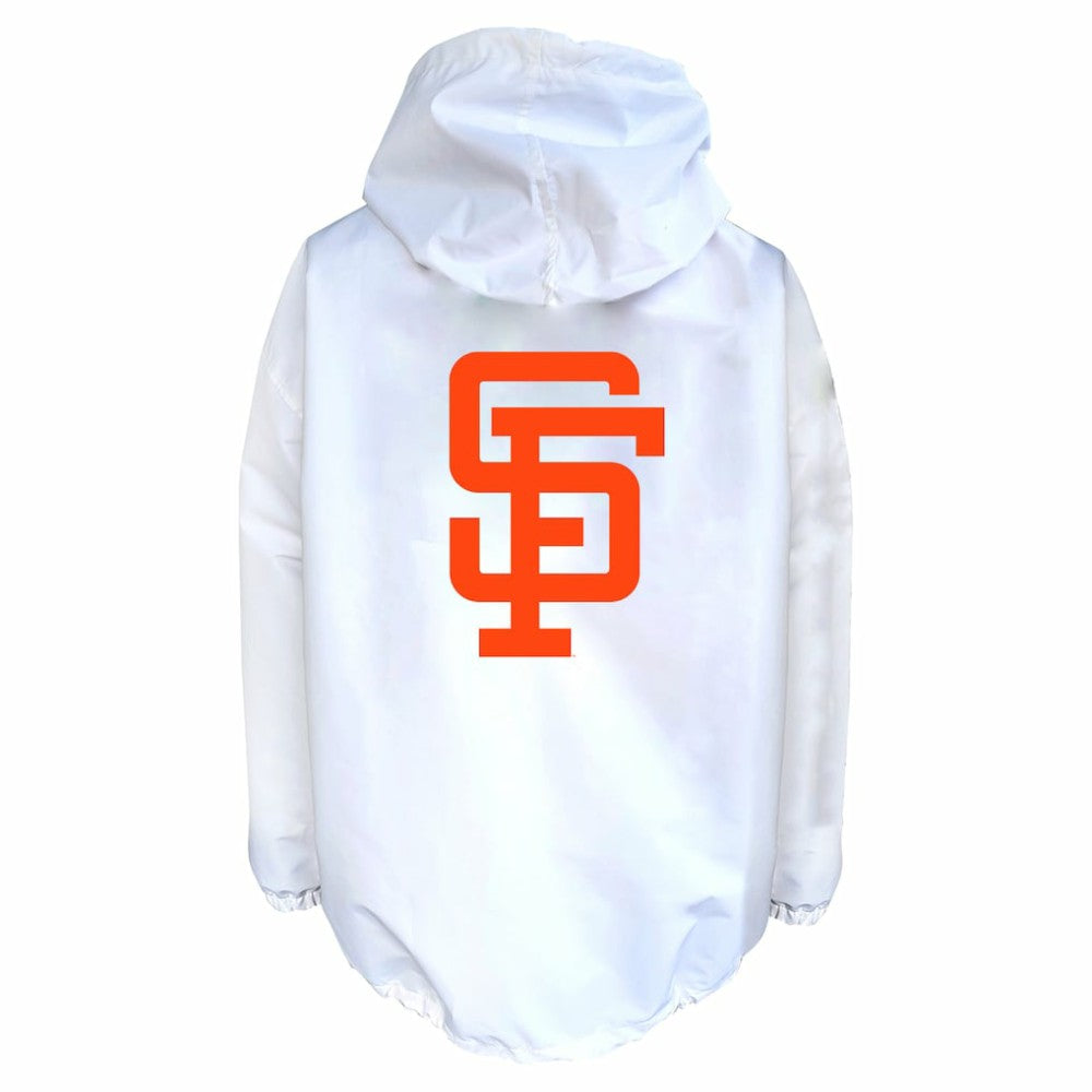 San Francisco Giants Mitchell & Ness Big & Tall Full-Snap Hooded Jacket - MLB