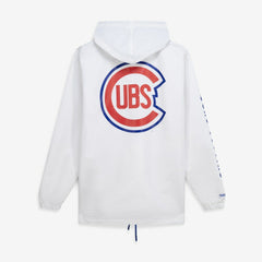 Chicago Cubs Mitchell & Ness Big & Tall Full-Snap Hooded Jacket - MLB