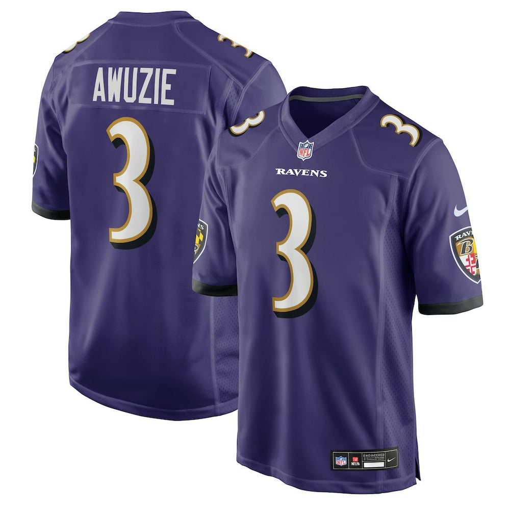 Chidobe Awuzie Baltimore Ravens Team Game Jersey Purple | Nike for Sale