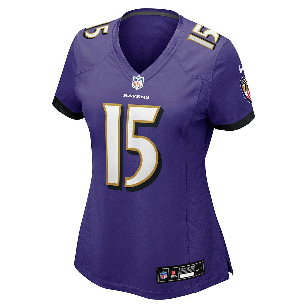 Cooper Rush Baltimore Ravens Women's Team Game Jersey Purple | Nike for Sale