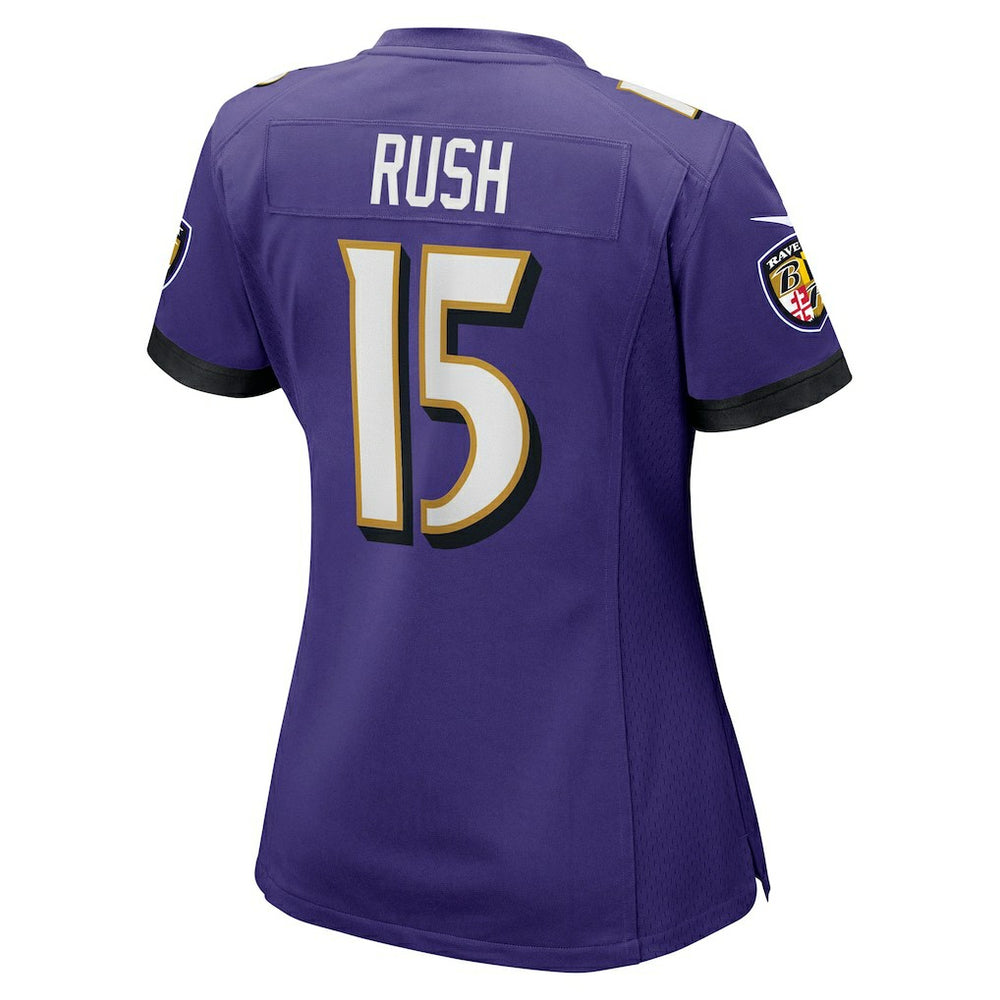 Cooper Rush Baltimore Ravens Women's Team Game Jersey Purple | Nike for Sale