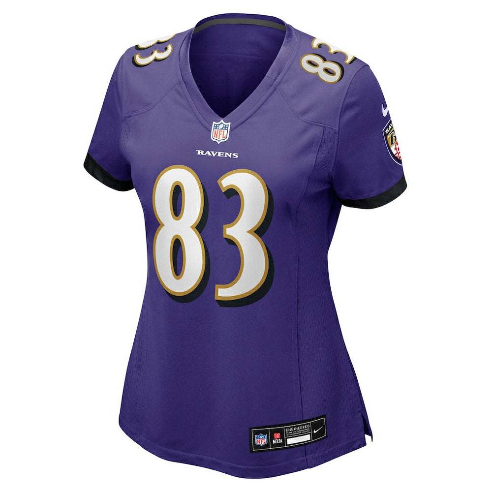 LaJohntay Wester Baltimore Ravens Women's Team Game Jersey Purple | Nike for Sale
