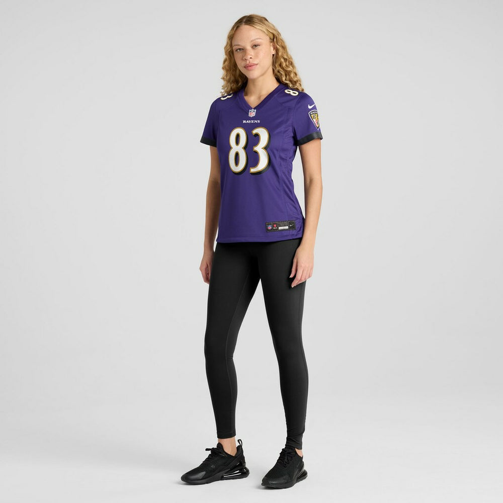 LaJohntay Wester Baltimore Ravens Women's Team Game Jersey Purple | Nike for Sale