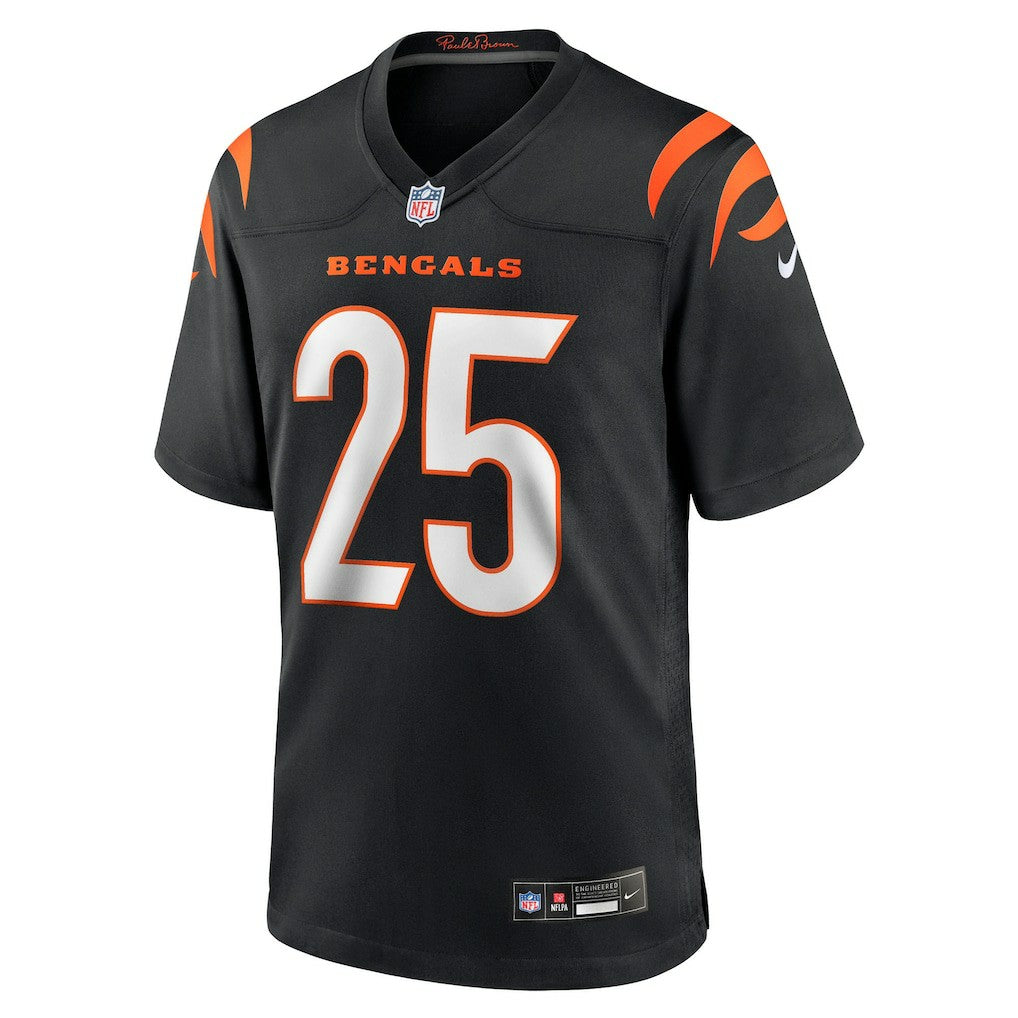 Tahj Brooks Cincinnati Bengals Team Game Jersey Black | Nike for Sale