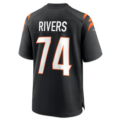 Jalen Rivers Cincinnati Bengals Team Game Jersey Black | Nike for Sale