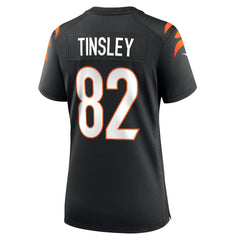 Mitchell Tinsley Cincinnati Bengals Women's Team Game Jersey Black | Nike for Sale
