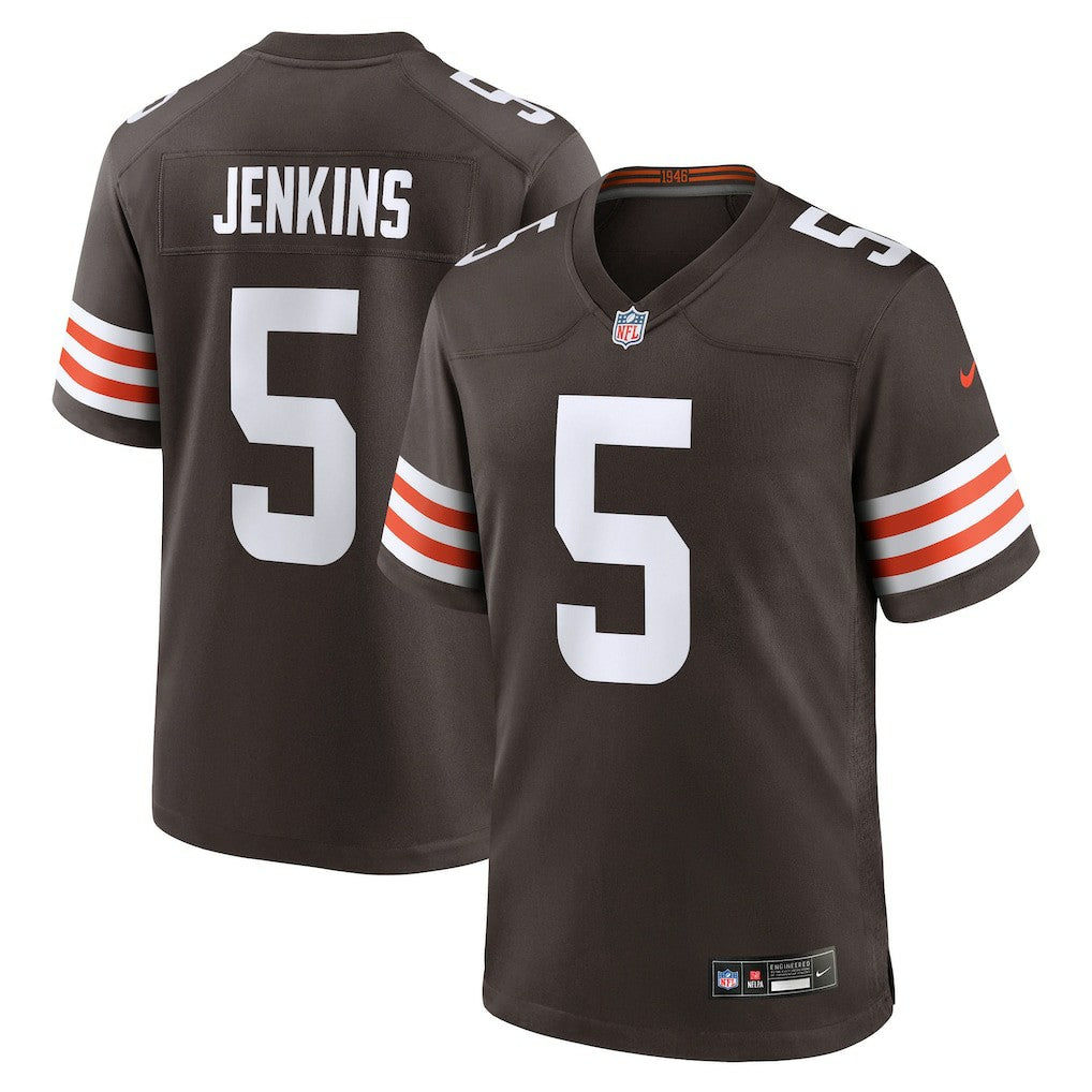 Rayshawn Jenkins Cleveland Browns Team Game Jersey Brown | Nike for Sale