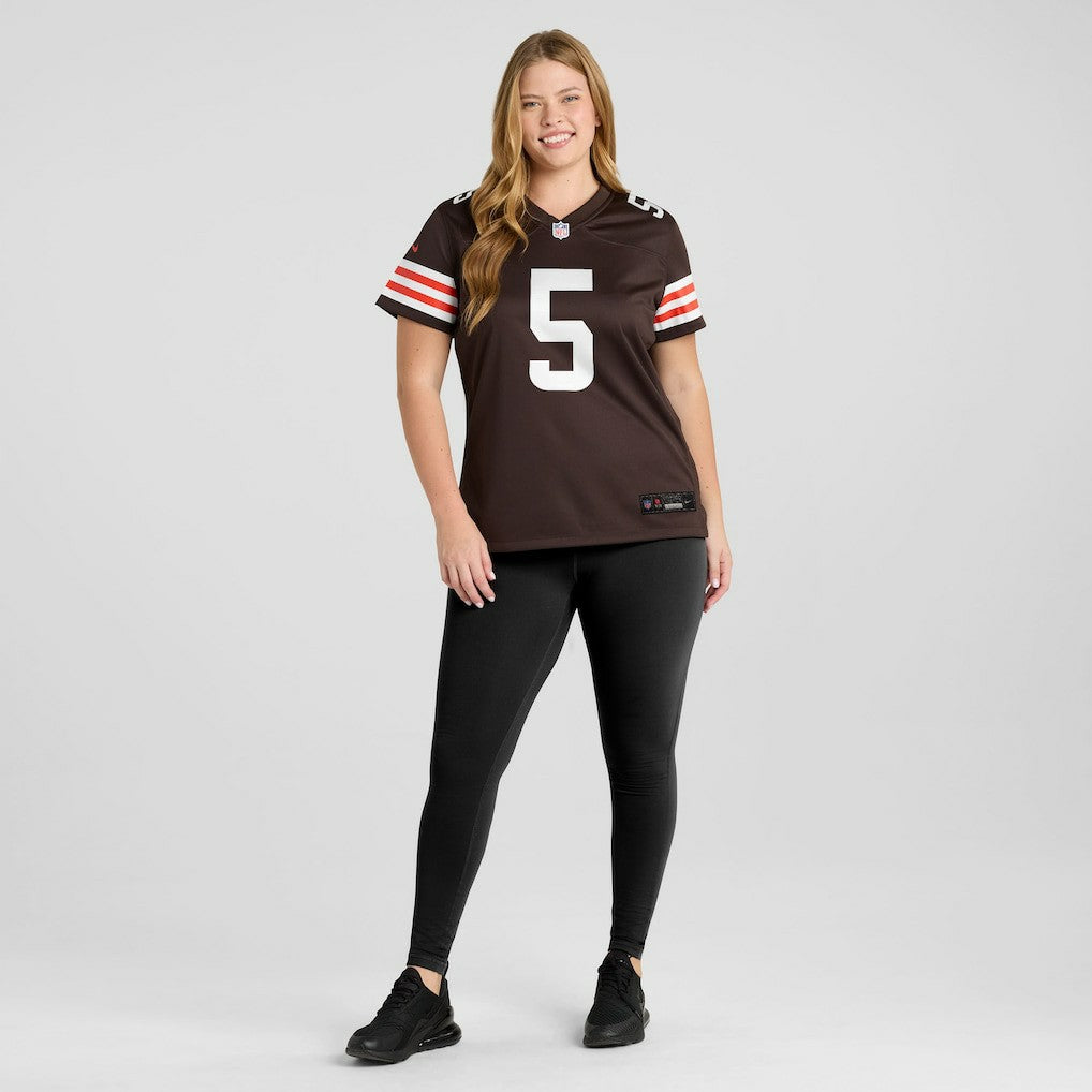 Rayshawn Jenkins Cleveland Browns Women's Team Game Jersey Brown | Nike for Sale