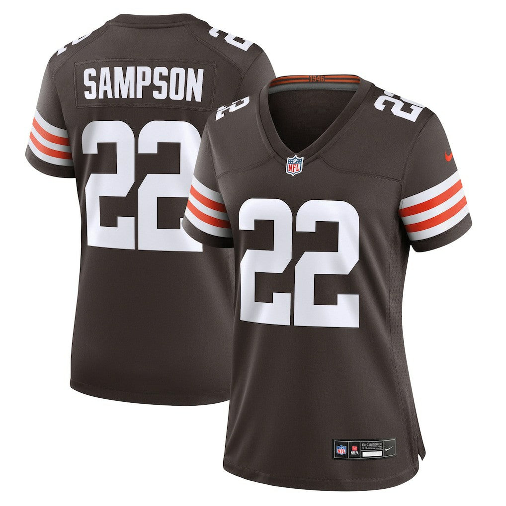 Dylan Sampson Cleveland Browns Women's Team Game Jersey Brown | Nike for Sale