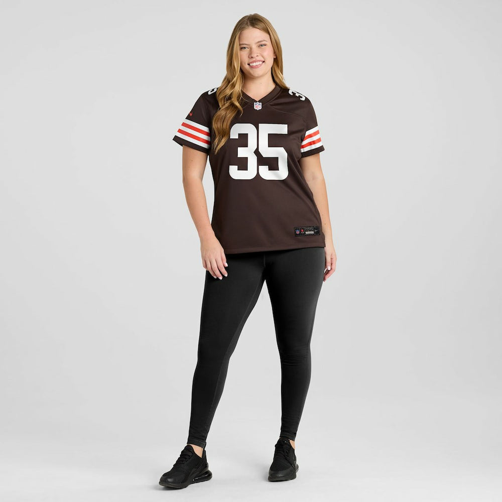 Raheim Sanders Cleveland Browns Women's Team Game Jersey Brown | Nike for Sale