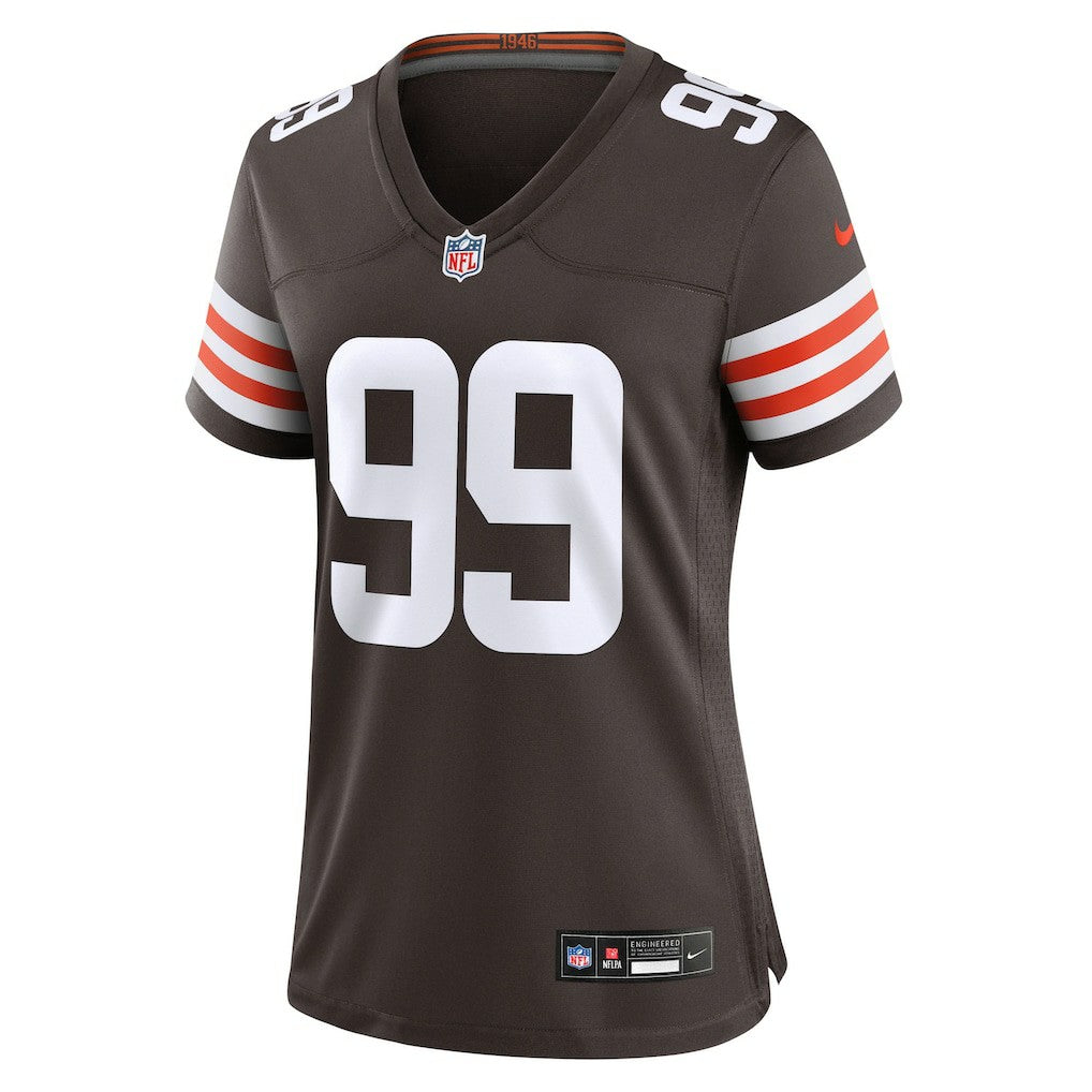 Cameron Thomas Cleveland Browns Women's Team Game Jersey Brown | Nike for Sale