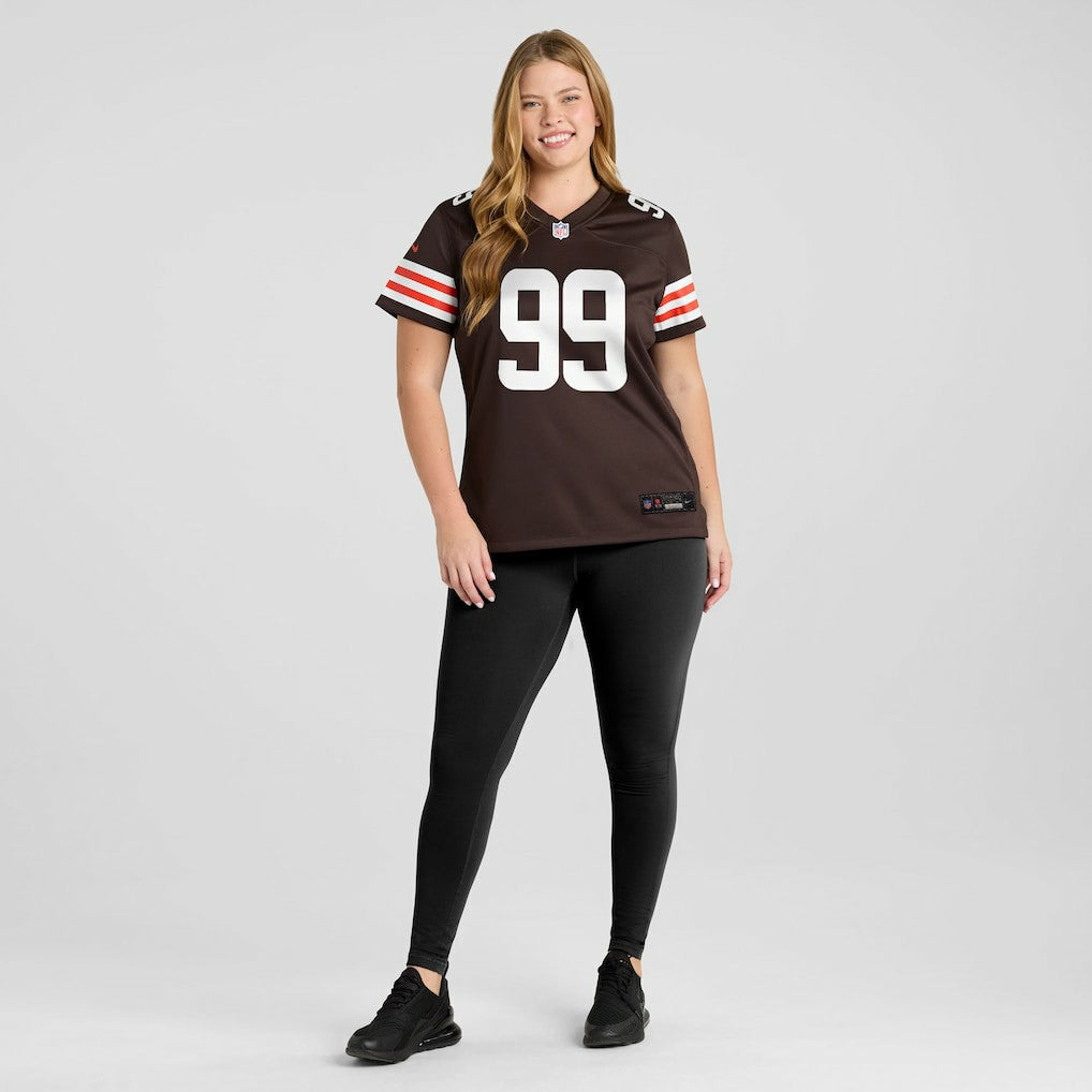 Cameron Thomas Cleveland Browns Women's Team Game Jersey Brown | Nike for Sale