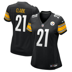 Chuck Clark Pittsburgh Steelers Women's Team Game Jersey Black | Nike for Sale