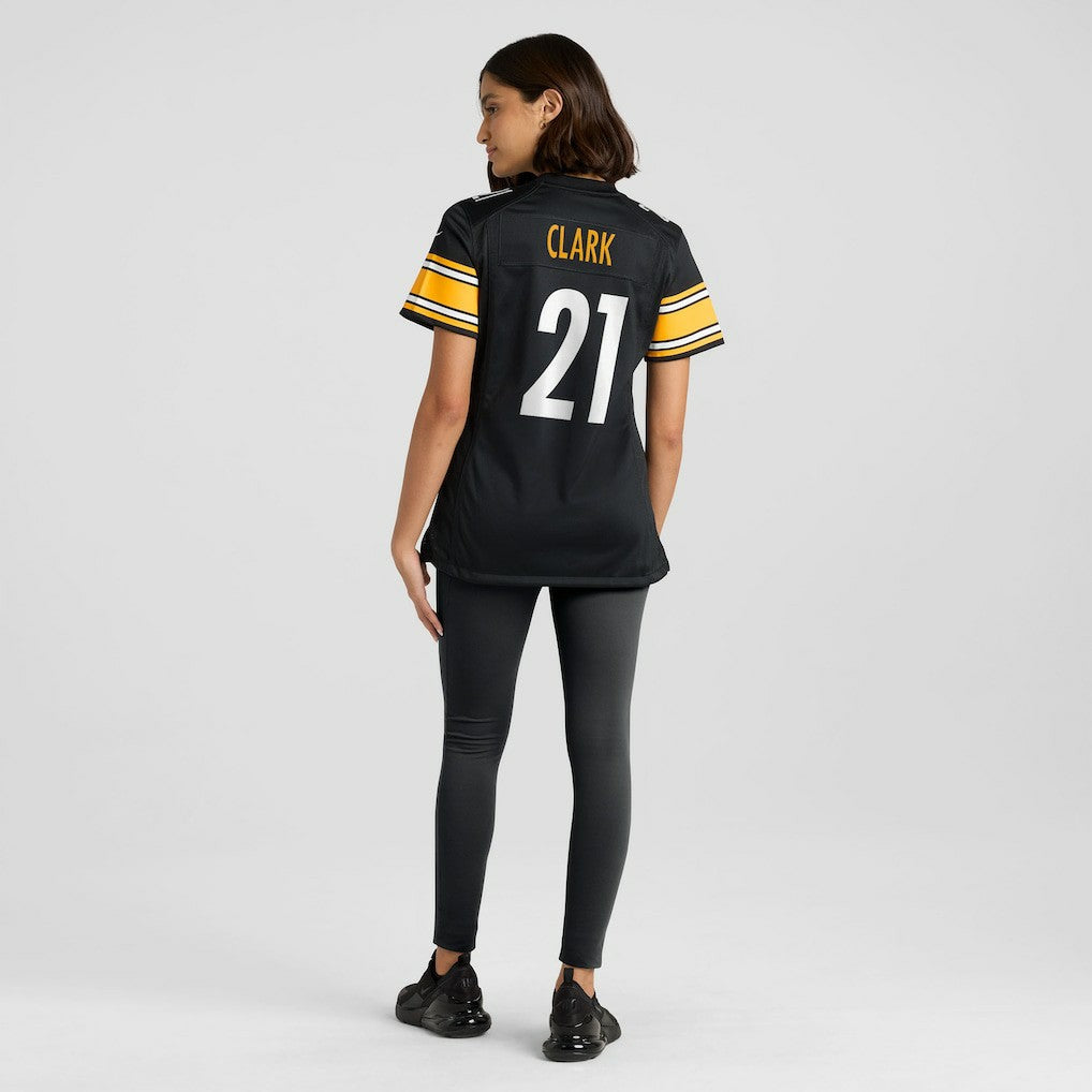 Chuck Clark Pittsburgh Steelers Women's Team Game Jersey Black | Nike for Sale