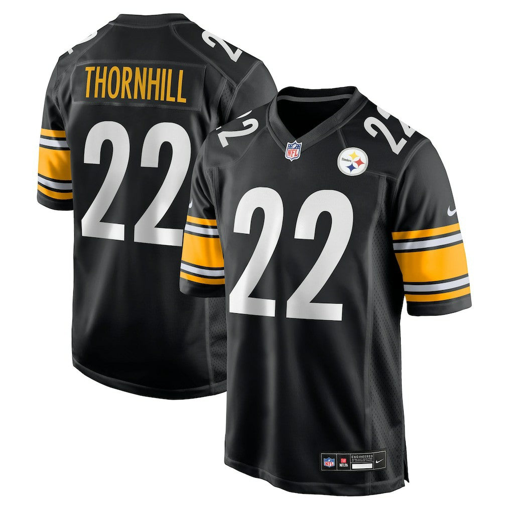 Juan Thornhill Pittsburgh Steelers Team Game Jersey Black | Nike for Sale
