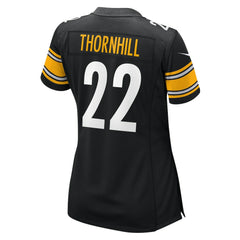Juan Thornhill Pittsburgh Steelers Women's Team Game Jersey Black | Nike for Sale