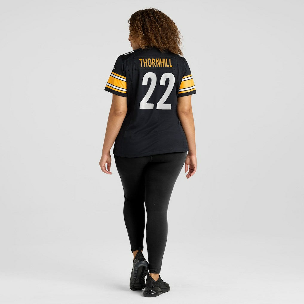 Juan Thornhill Pittsburgh Steelers Women's Team Game Jersey Black | Nike for Sale