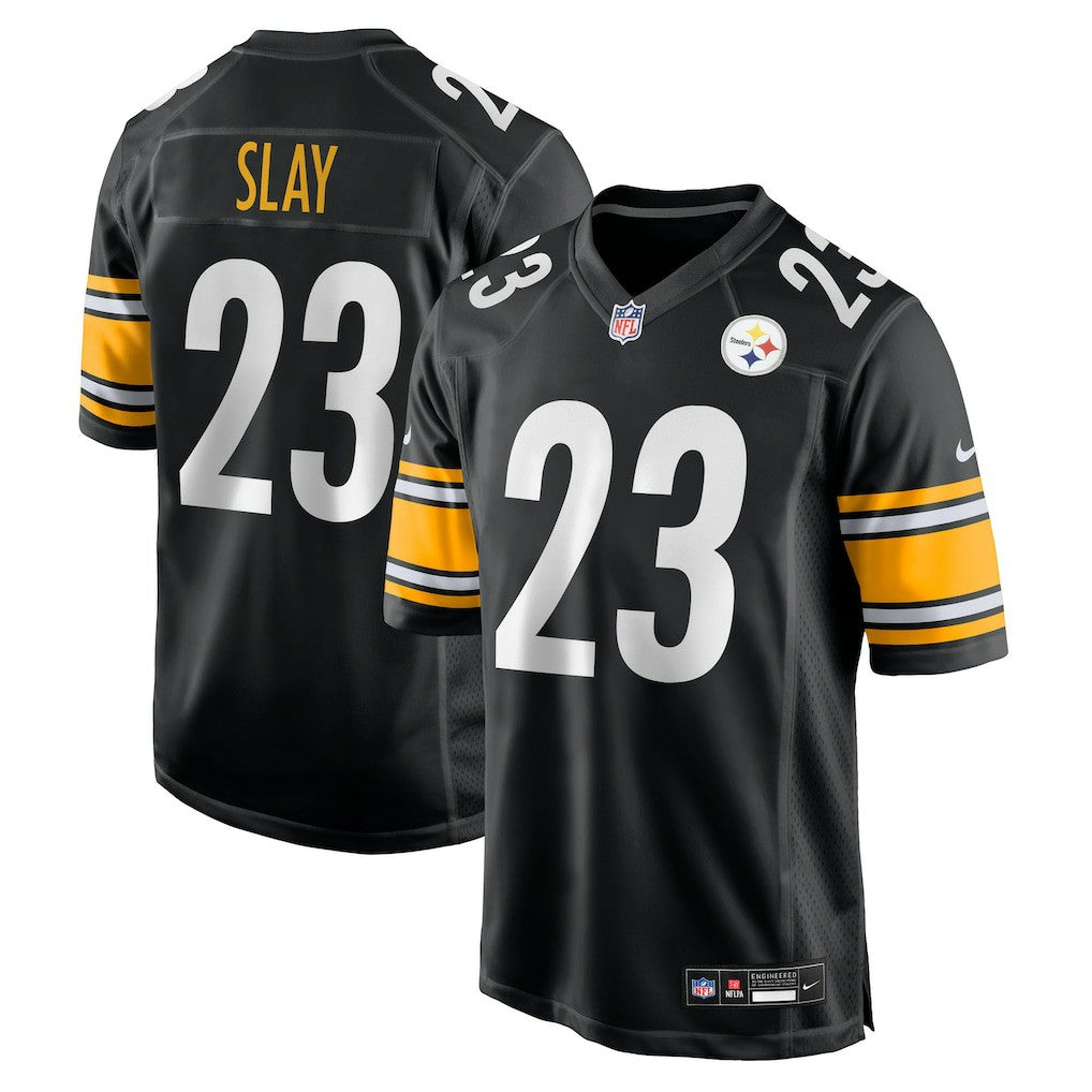 Darius Slay Pittsburgh Steelers Team Game Jersey Black | Nike for Sale