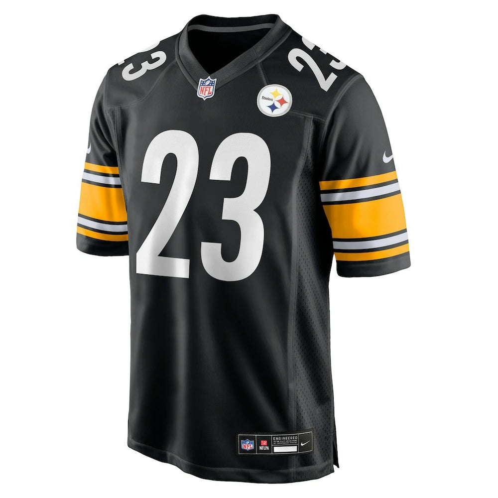 Darius Slay Pittsburgh Steelers Team Game Jersey Black | Nike for Sale