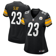 Darius Slay Pittsburgh Steelers Women's Team Game Jersey Black | Nike for Sale