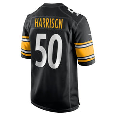 Malik Harrison Pittsburgh Steelers Team Game Jersey Black | Nike for Sale