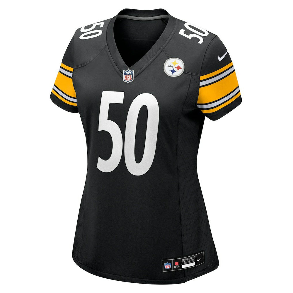 Malik Harrison Pittsburgh Steelers Women's Team Game Jersey Black | Nike for Sale