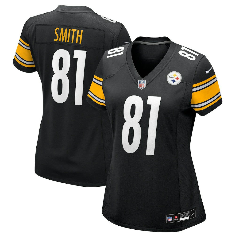 Jonnu Smith Pittsburgh Steelers Women's Team Game Jersey Black | Nike for Sale