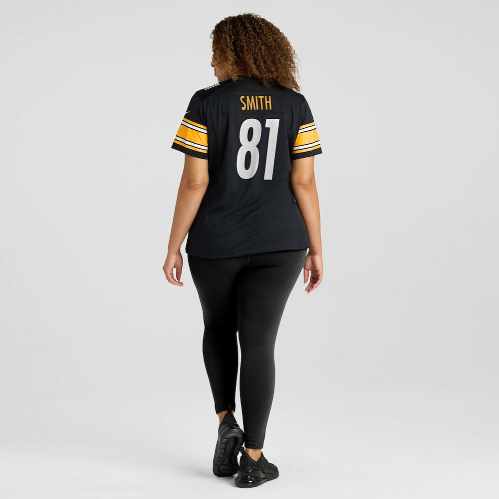 Jonnu Smith Pittsburgh Steelers Women's Team Game Jersey Black | Nike for Sale