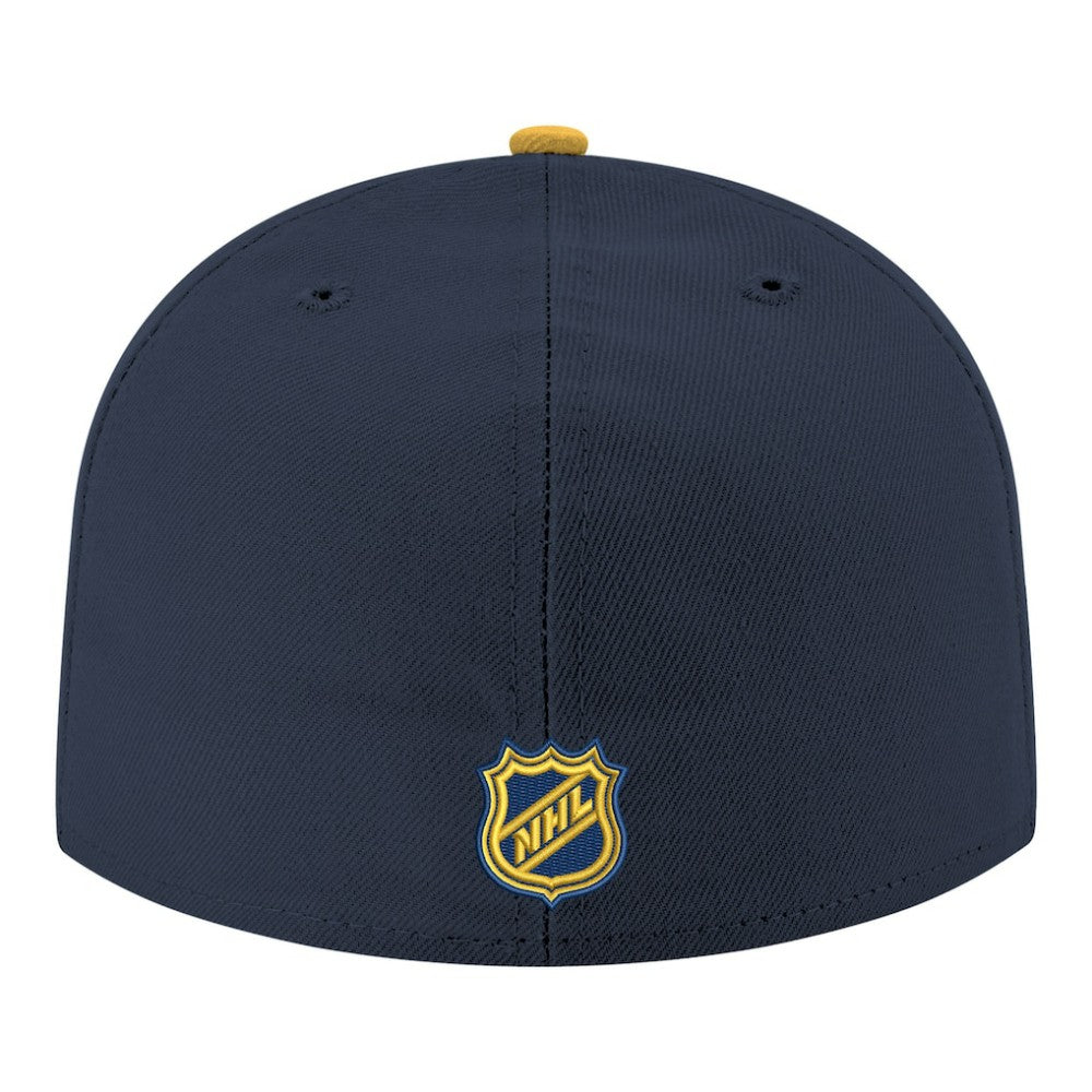 Nashville Predators New Era Core Logo Two-Tone 59FIFTY Fitted Hat - Navy - NHL