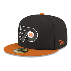 Philadelphia Flyers New Era Core Logo Two-Tone 59FIFTY Fitted Hat - Black - NHL