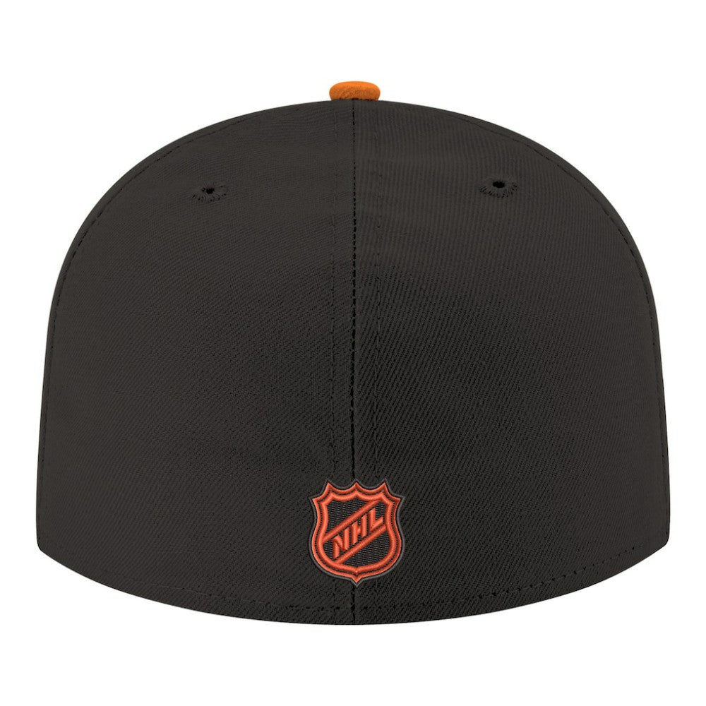 Philadelphia Flyers New Era Core Logo Two-Tone 59FIFTY Fitted Hat - Black - NHL