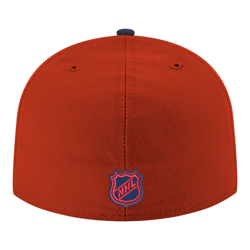 Montreal Canadiens New Era Core Logo Two-Tone 59FIFTY Fitted Hat - Red - NHL