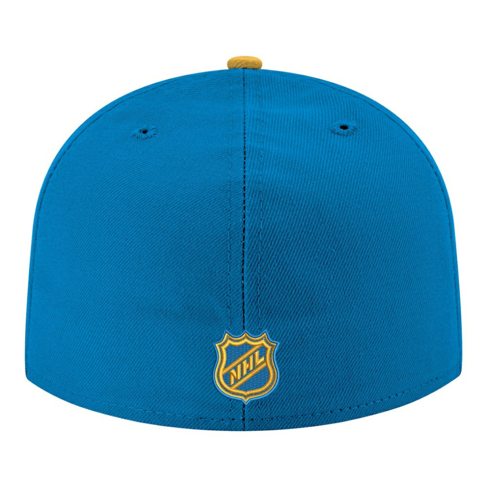 St. Louis Blues New Era Core Logo Two-Tone 59FIFTY Fitted Hat - Blue - NHL