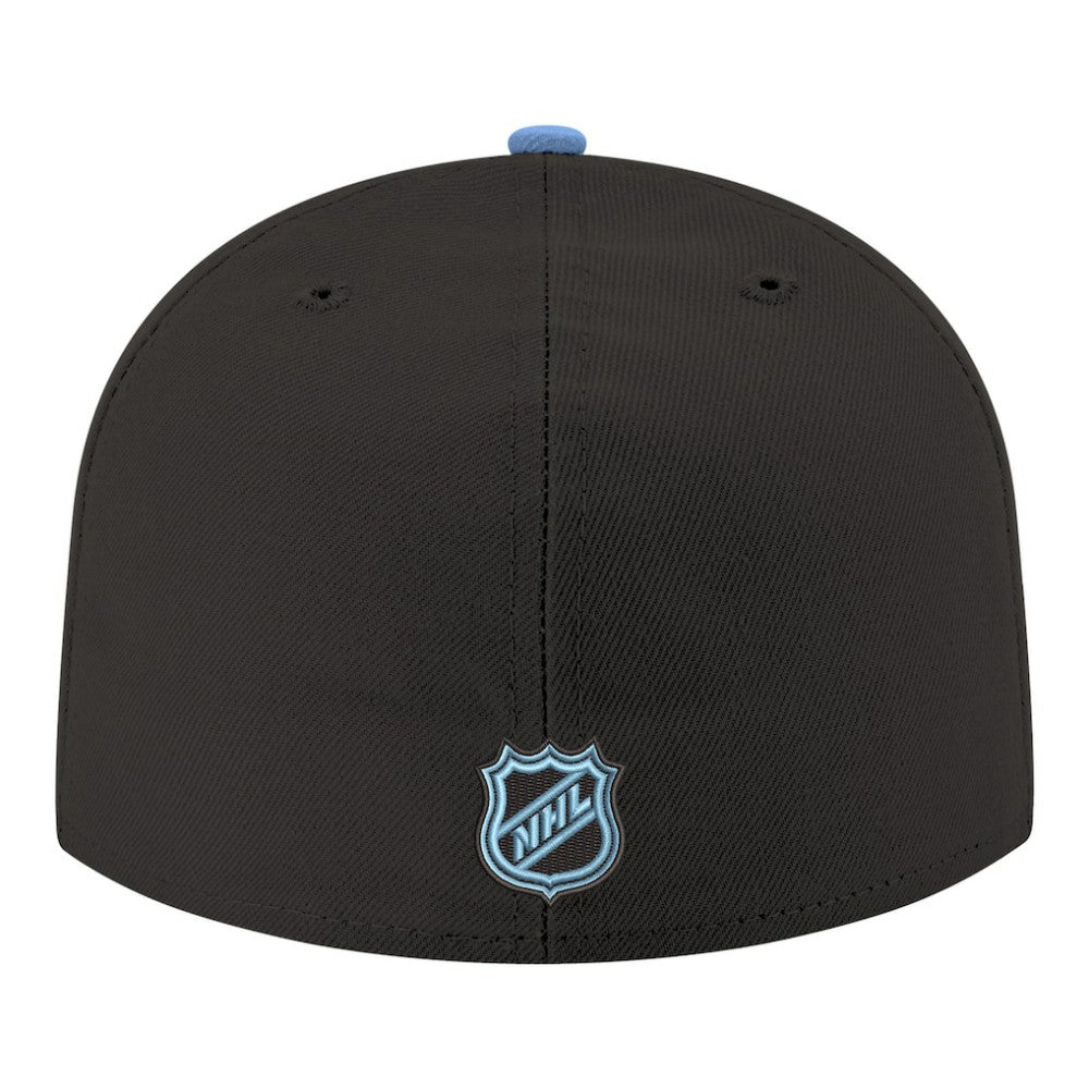 Utah Mammoth New Era Core Logo Two-Tone 59FIFTY Fitted Hat - Black - NHL