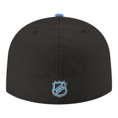 Utah Mammoth New Era Core Logo Two-Tone 59FIFTY Fitted Hat - Black - NHL