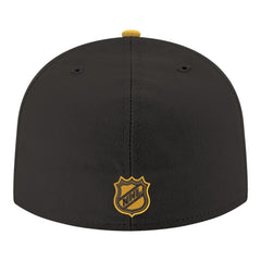 Boston Bruins New Era Core Logo Two-Tone 59FIFTY Fitted Hat - Black - NHL