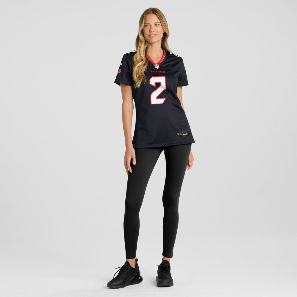 Calen Bullock Houston Texans Women's Team Game Jersey Navy | Nike for Sale