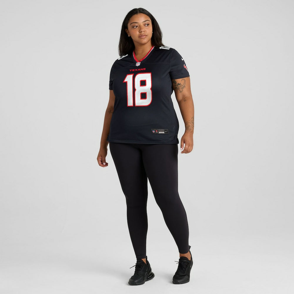 Graham Mertz Houston Texans Women's Team Game Jersey Navy | Nike for Sale