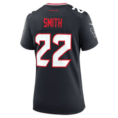 Jaylin Smith Houston Texans Women's Team Game Jersey Navy | Nike for Sale