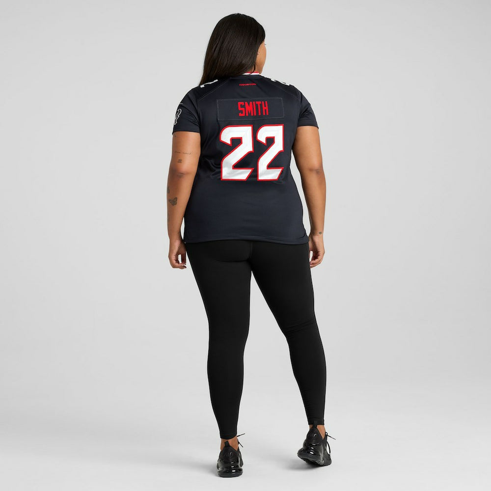 Jaylin Smith Houston Texans Women's Team Game Jersey Navy | Nike for Sale
