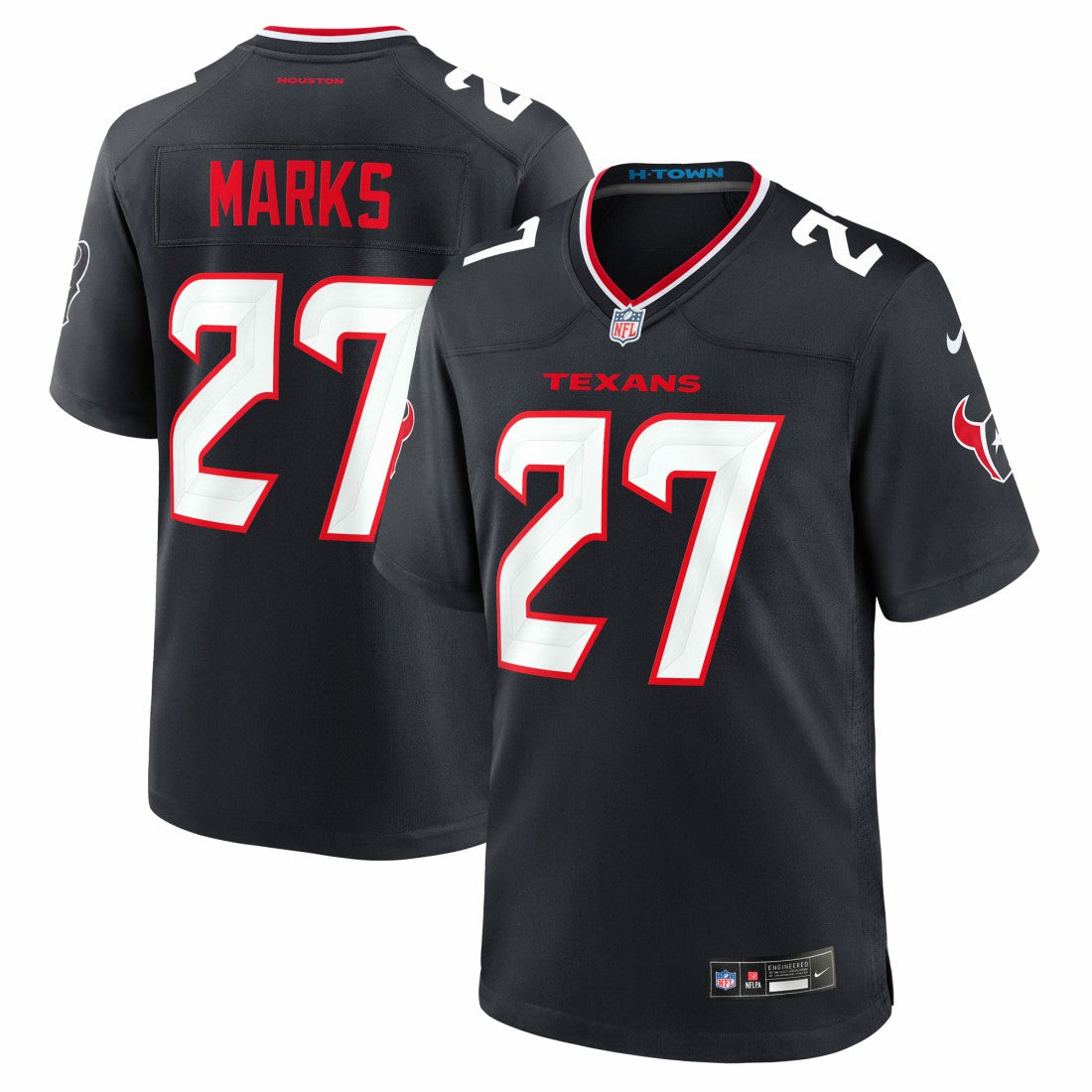 Woody Marks Houston Texans Team Game Jersey Navy | Nike for Sale