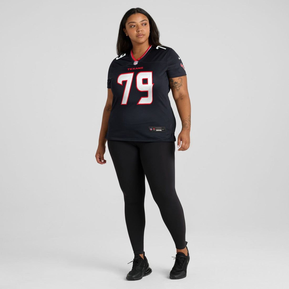 Aireontae Ersery Houston Texans Women's Team Game Jersey Navy | Nike for Sale