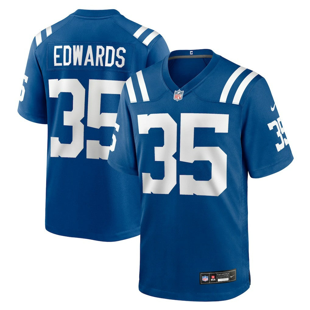 Johnathan Edwards Indianapolis Colts Team Game Jersey Royal | Nike for Sale